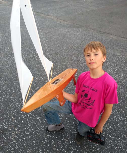 toy model sailboat